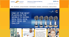 Desktop Screenshot of careers.mashreq.com